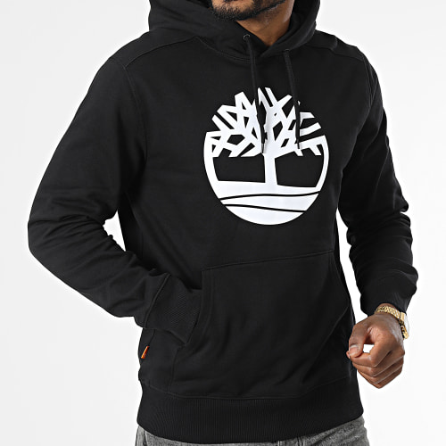 Sweat Capuche Core Logo A2BJH Noir