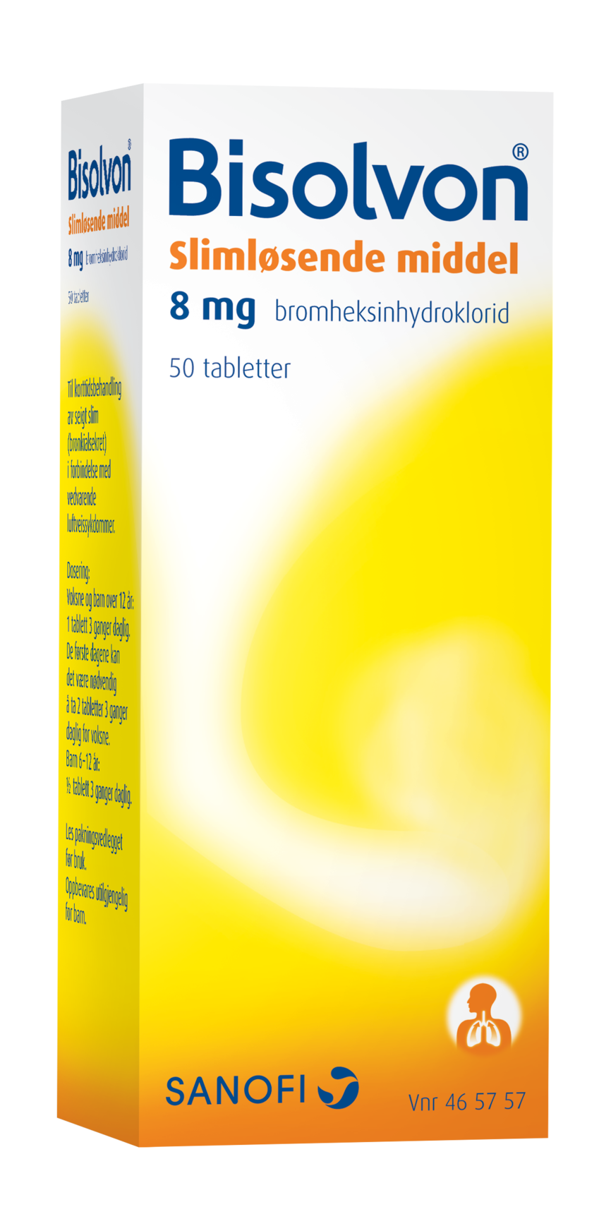 Bisolvon Tabletter 8mg 50stk