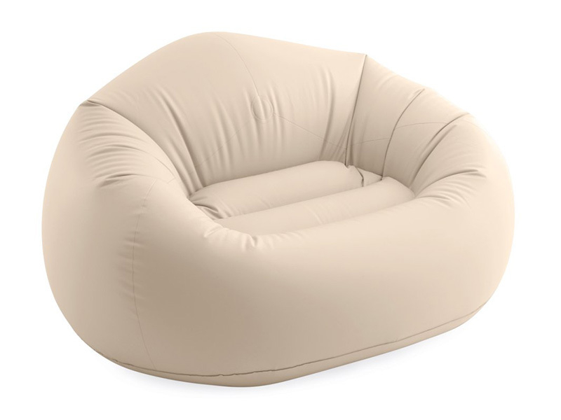 Intex Beanless Bag opblaasbare stoel - Beige