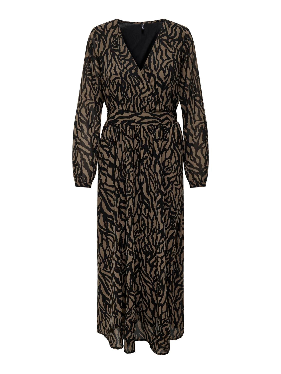 ONLSTAR Langes Kleid Walnut