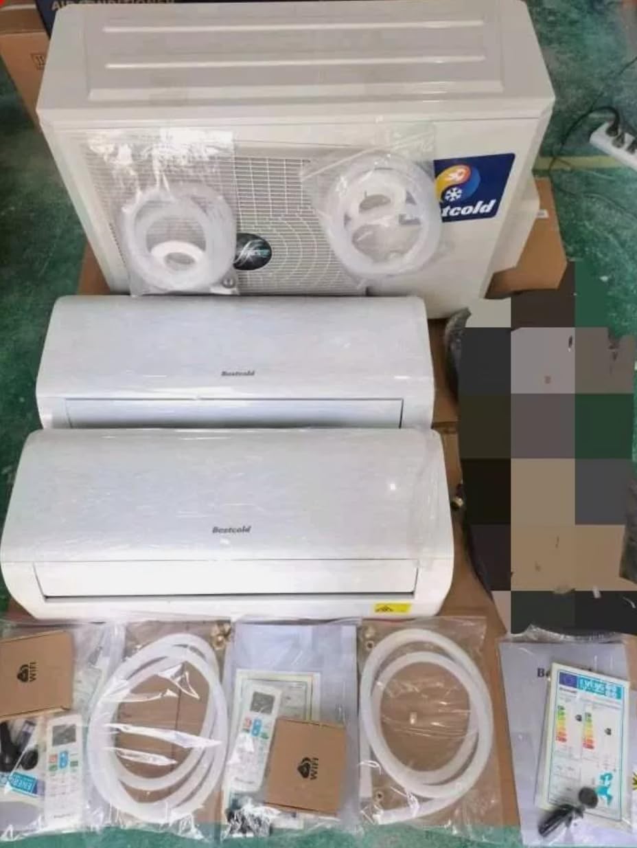 36000BTU Ductless Multi 18k Zones Mini Split Klimaanlage & Heizung - 2 Zonen