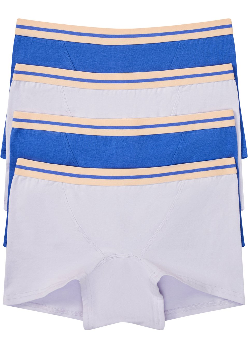 Lot de 4 boxers femme avec coton