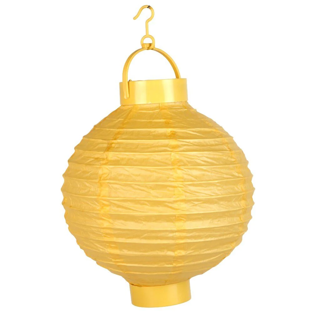 Lanterne lumineuse à suspendre ronde en papier Ø20 cm