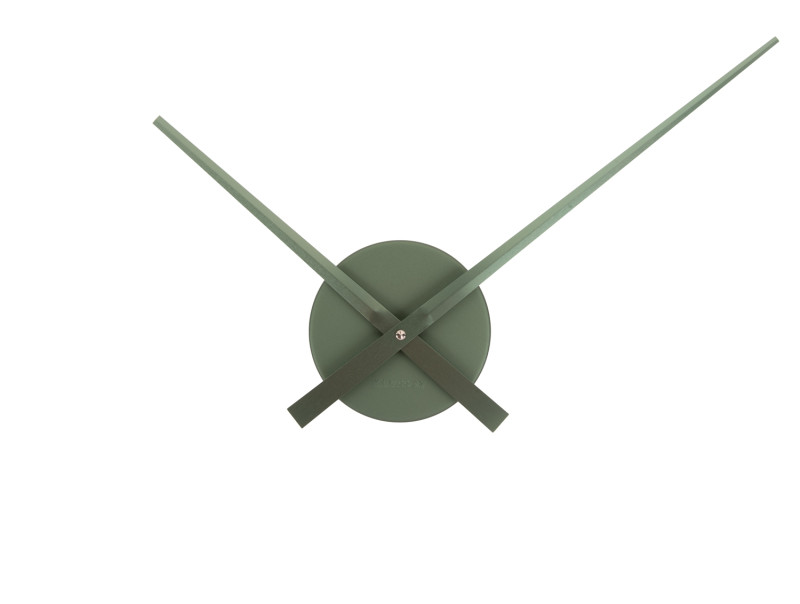 Wall Clock Little Big Time Mini Metallic KA4348DB Metallic dark blue