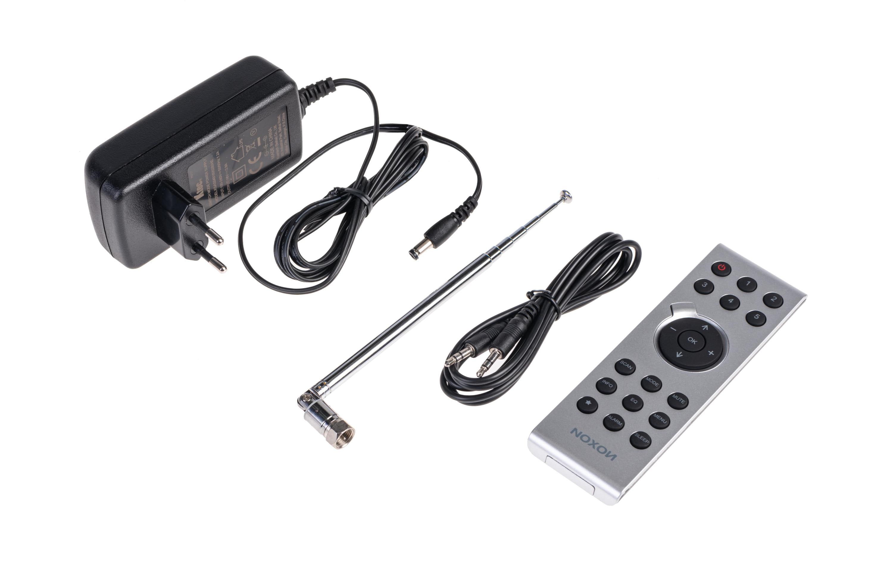 DAB+ Radio Nova 2 Schwarz/Silber<br>Hochwertiges Audiocenter