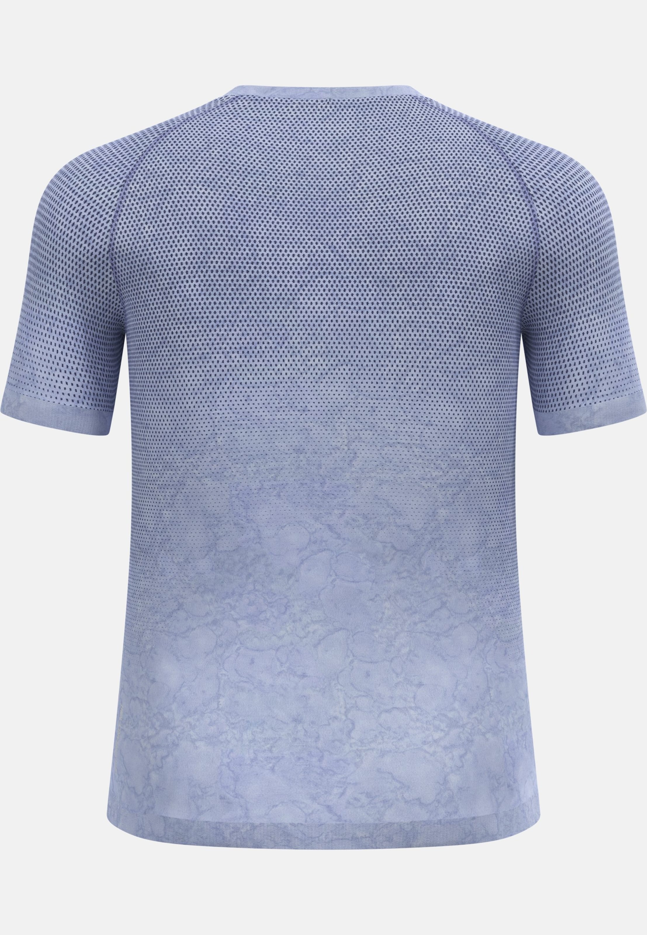 Kurzärmeliger Performance Light Base Layer mit Rain-Dye-Effekt in Skipper Blue