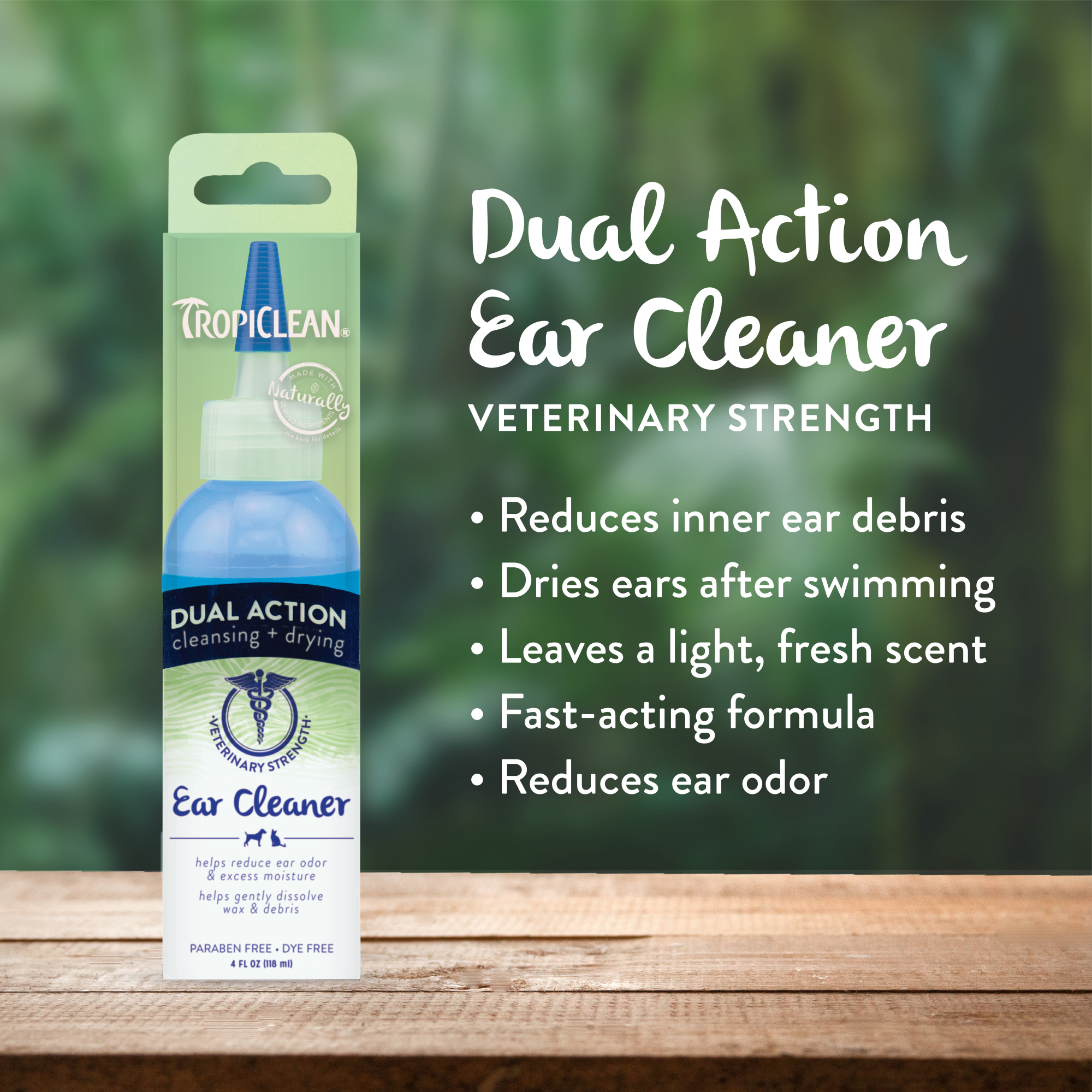 TropiClean - Dual Action Ear Cleaner