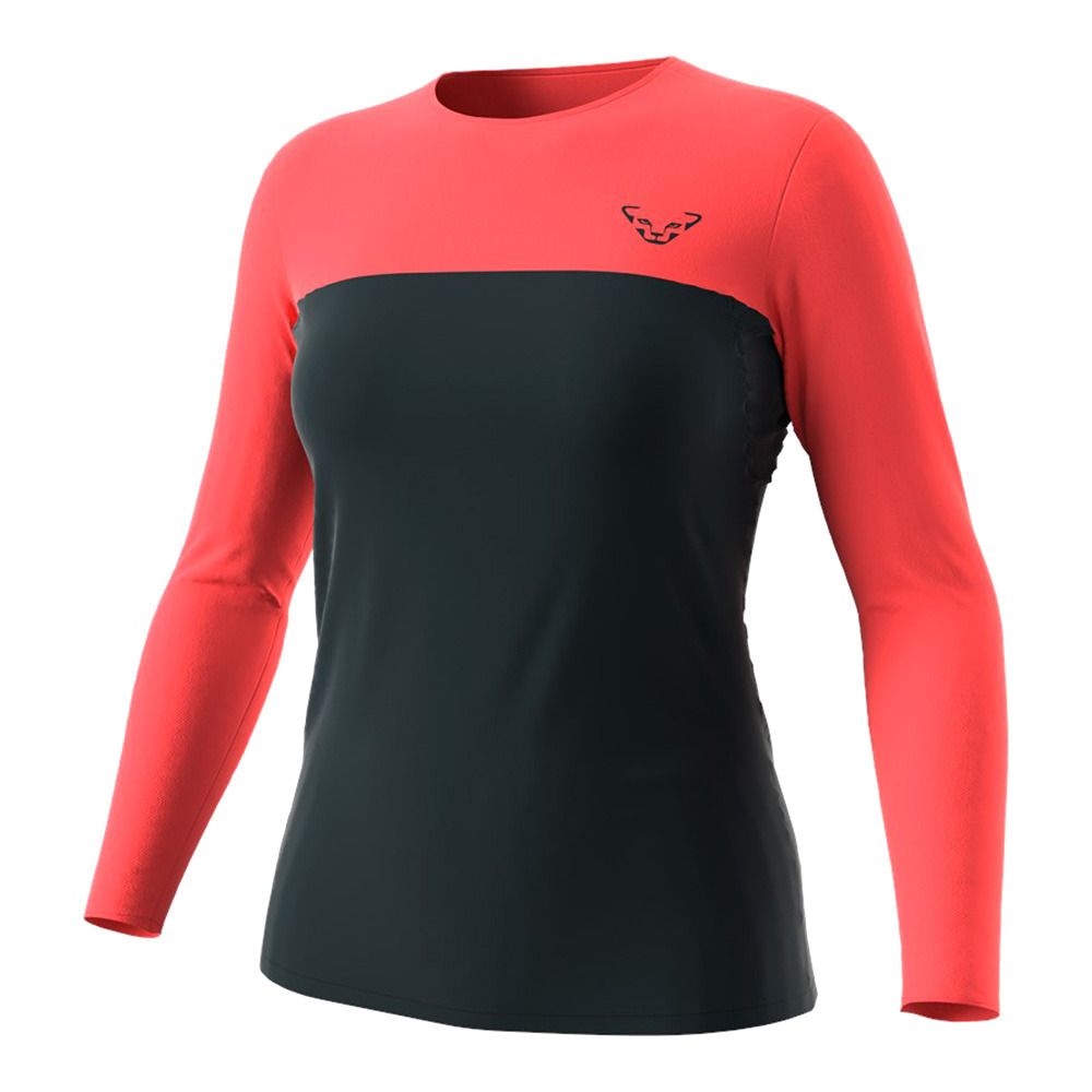 Dynafit TRAVERSE S-TECH - Maillot Femme blueberry hot coral