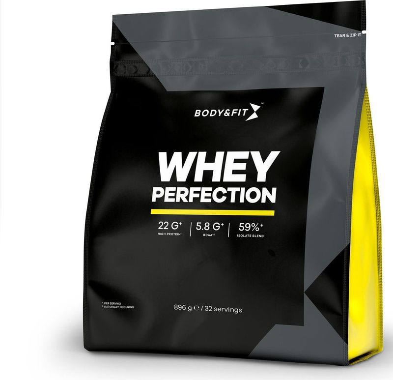 Body & Fit Whey Perfection (bananenmilkshak - 896 Gram)