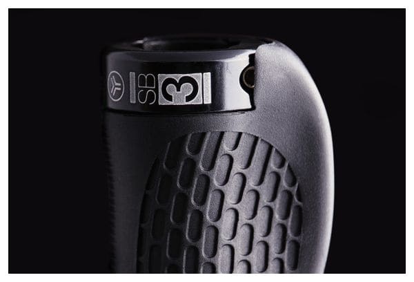 Paire de Poignées Ergonomiques SB3 Ergonomic Noir