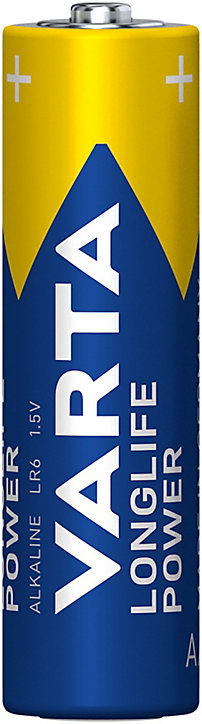 Pile alcaline AA (LR6) Varta Long-life Power, lot de 6