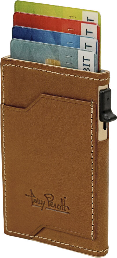 Tony Perotti Furbo Slim Cardholder Magsafe Bl