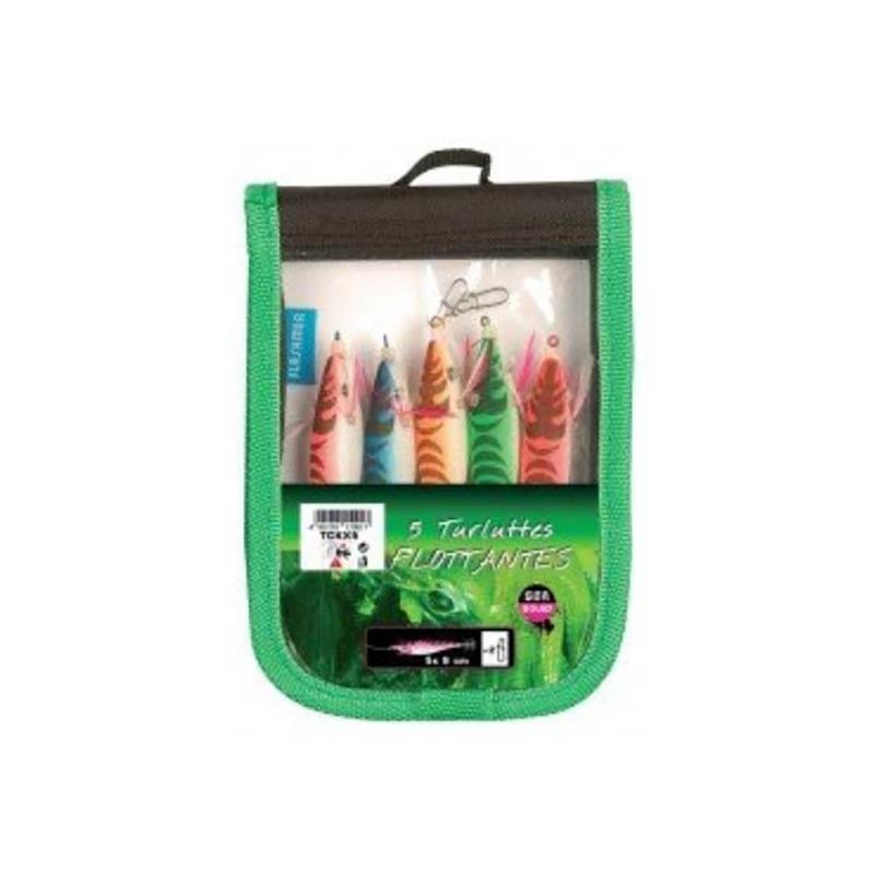 Trousse Turlutte Flashmer Non Plombées Flottantes
