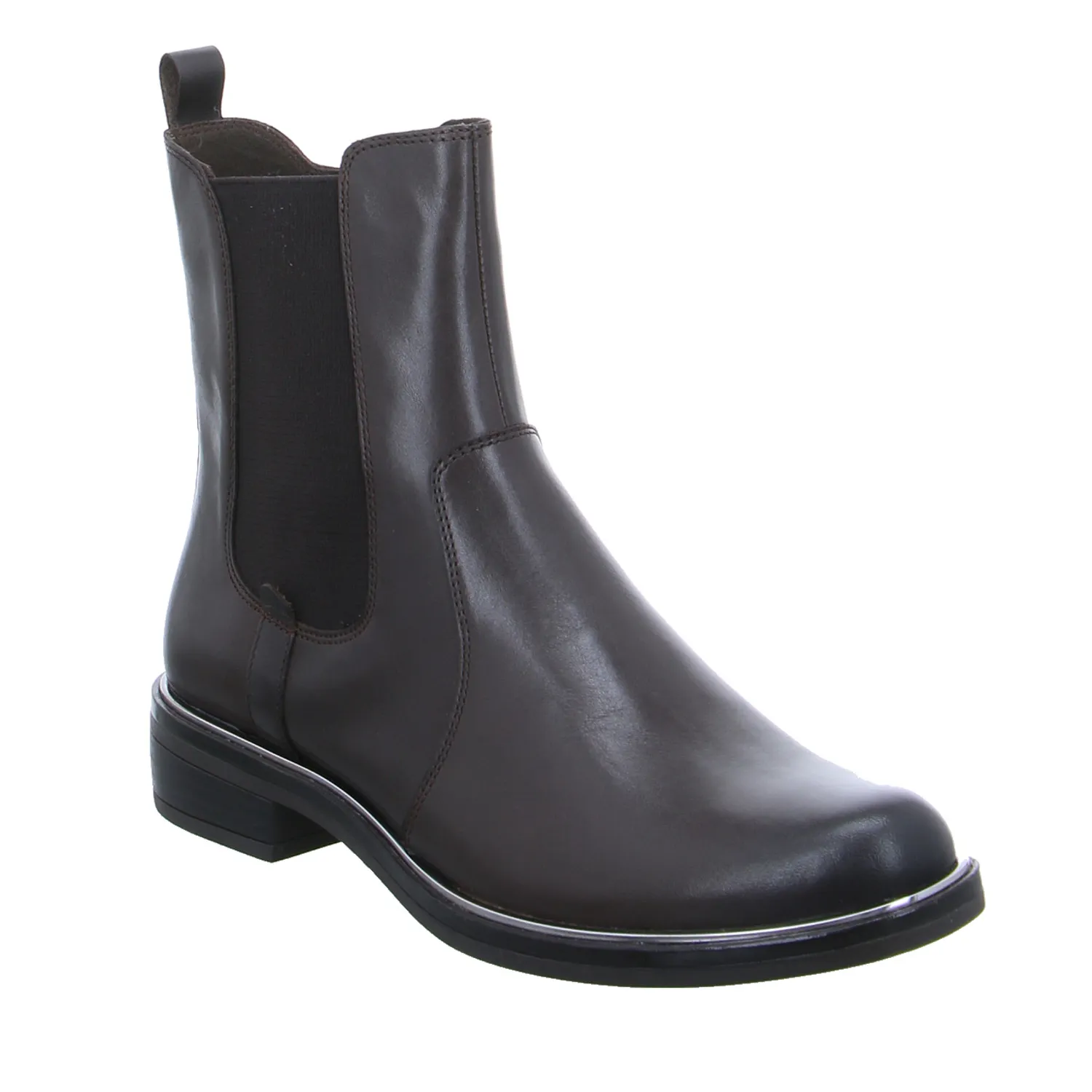 CAPRICE Boot Braun Leder