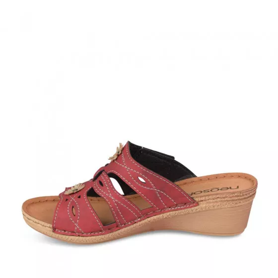 Mules ROUGE NEOSOFT FEMME