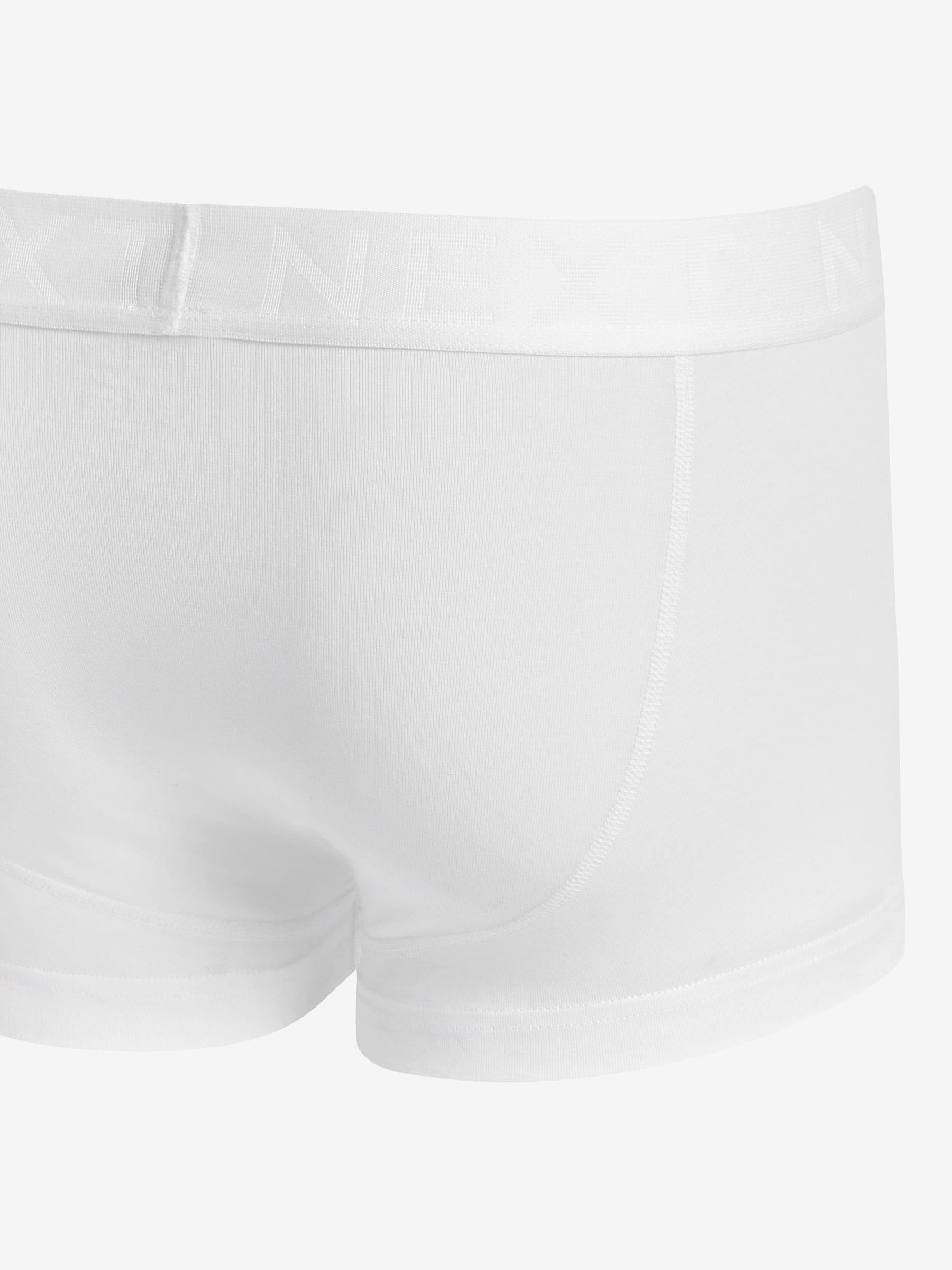 Wit - Hipster boxers van katoenrijke mix