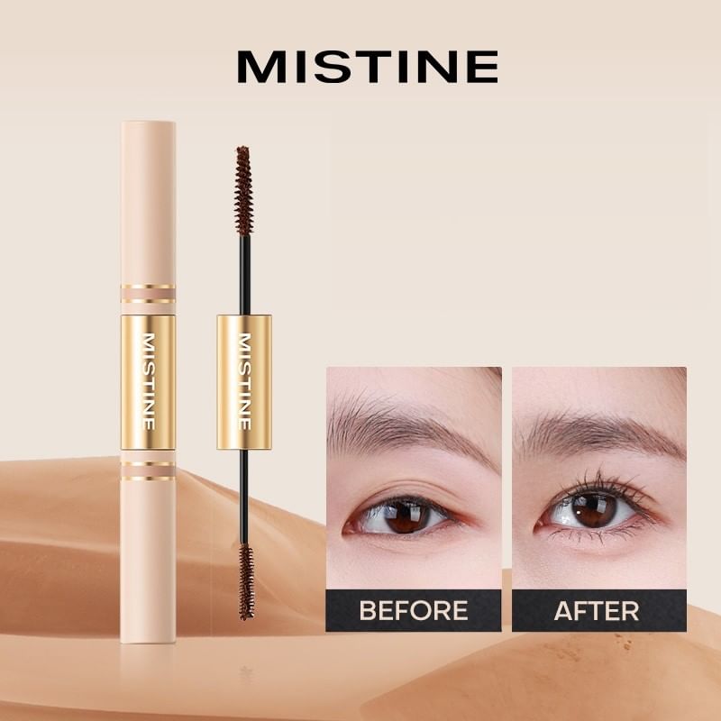 MISTINE - Mascara Slender and Curling MASCARA Langdurig waterproof serum dat 24 uur uithardt