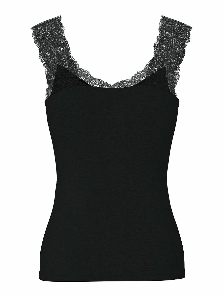 PEÇAS<br>Camiseta regata com decote em V