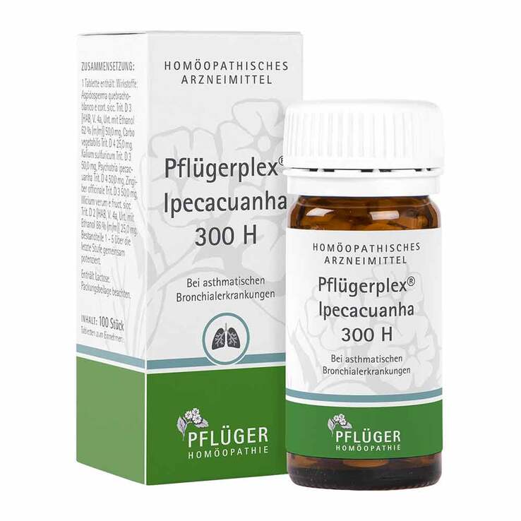 Pflügerplex Ipecacuana 300 H Tabletten, 100 St