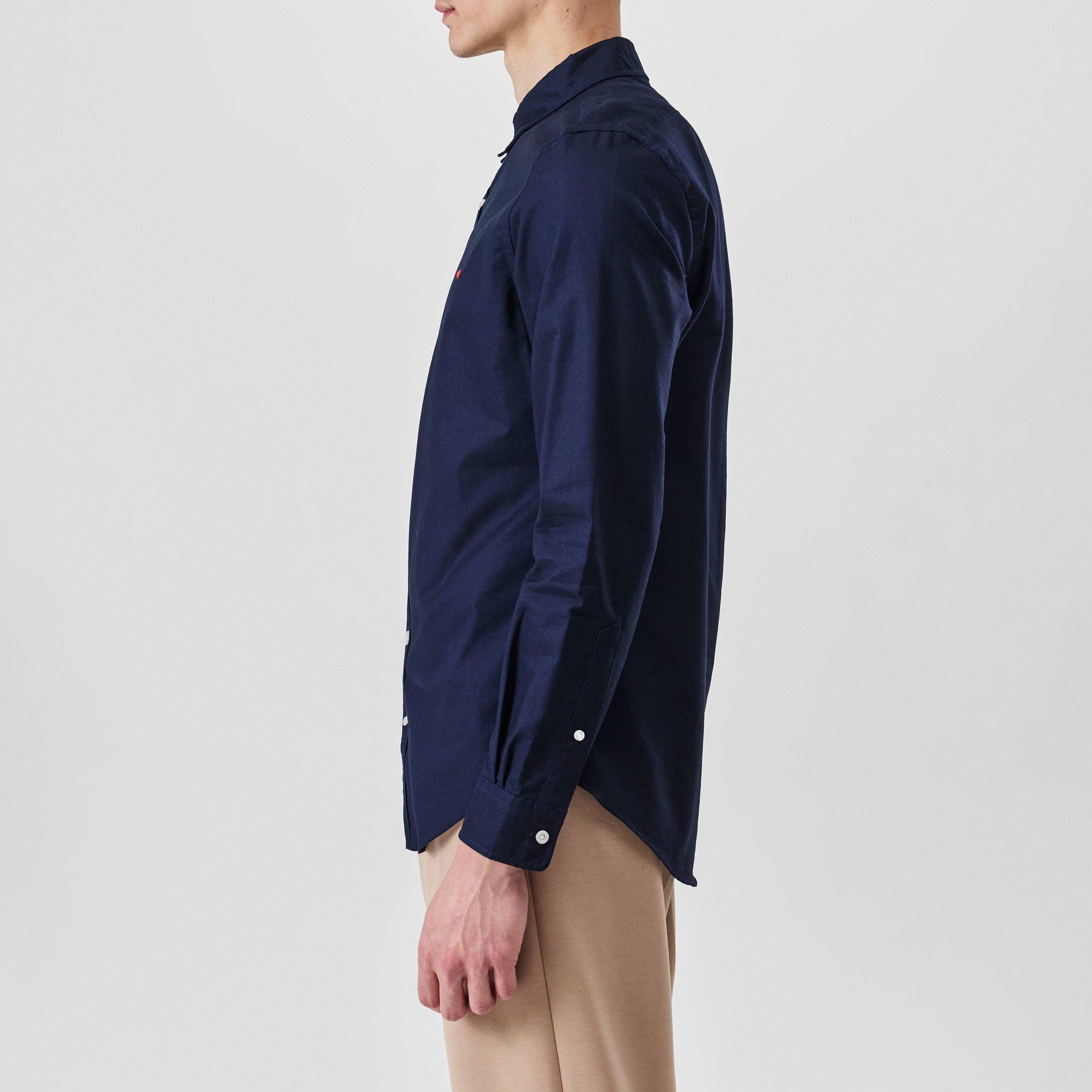 Lee Cooper Long Sleeve Oxford Shirt