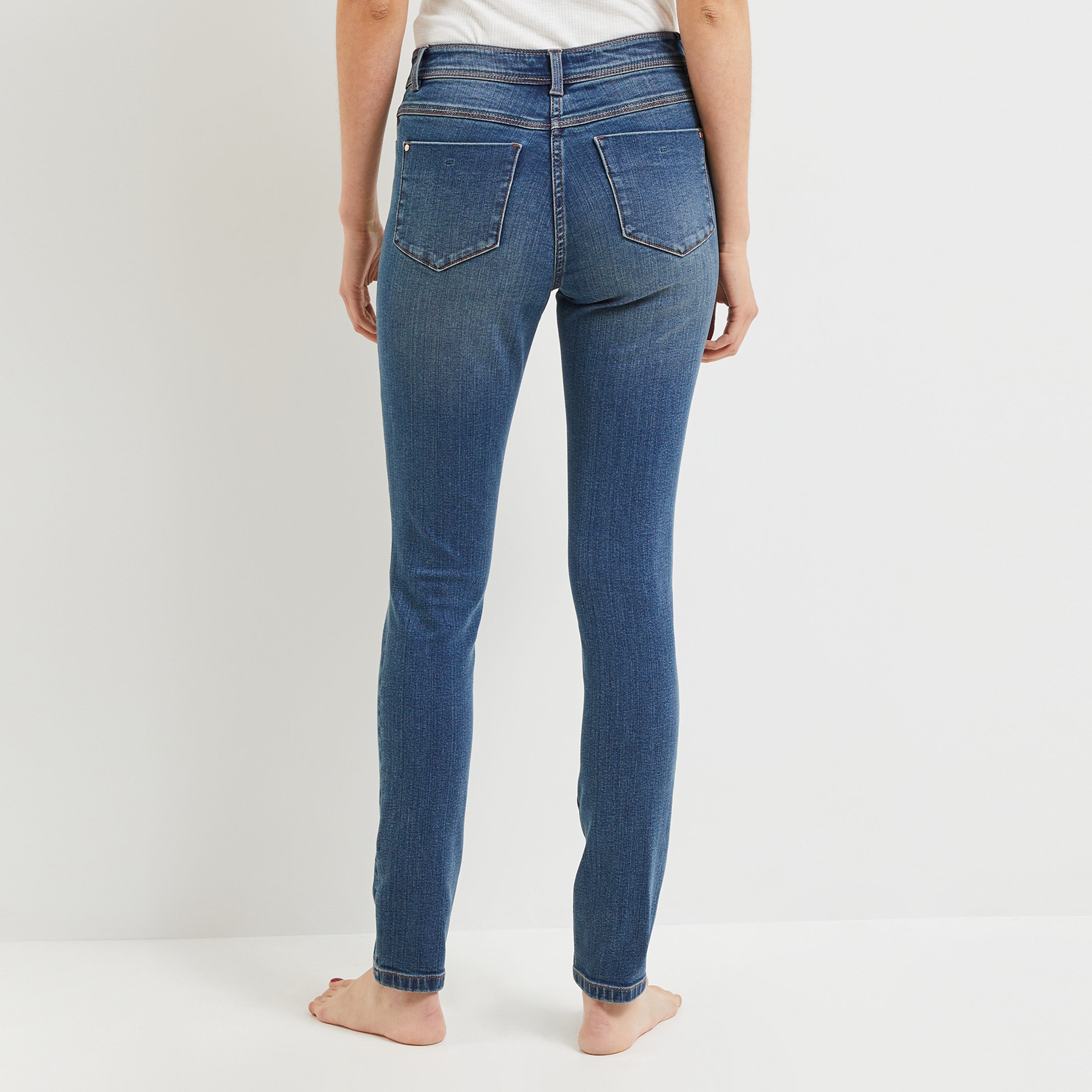 Jean slim LONDON femme - STONE