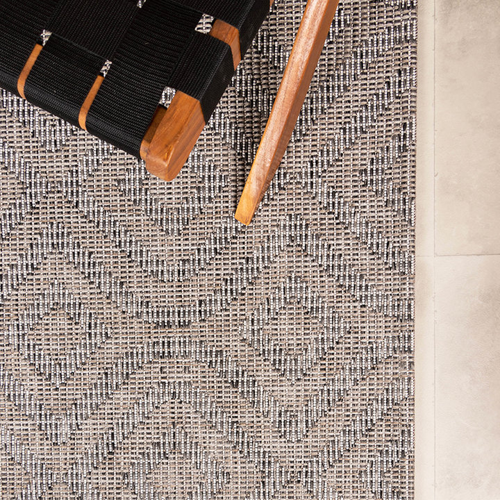 Buitenkleed - Summer Retro Grijs