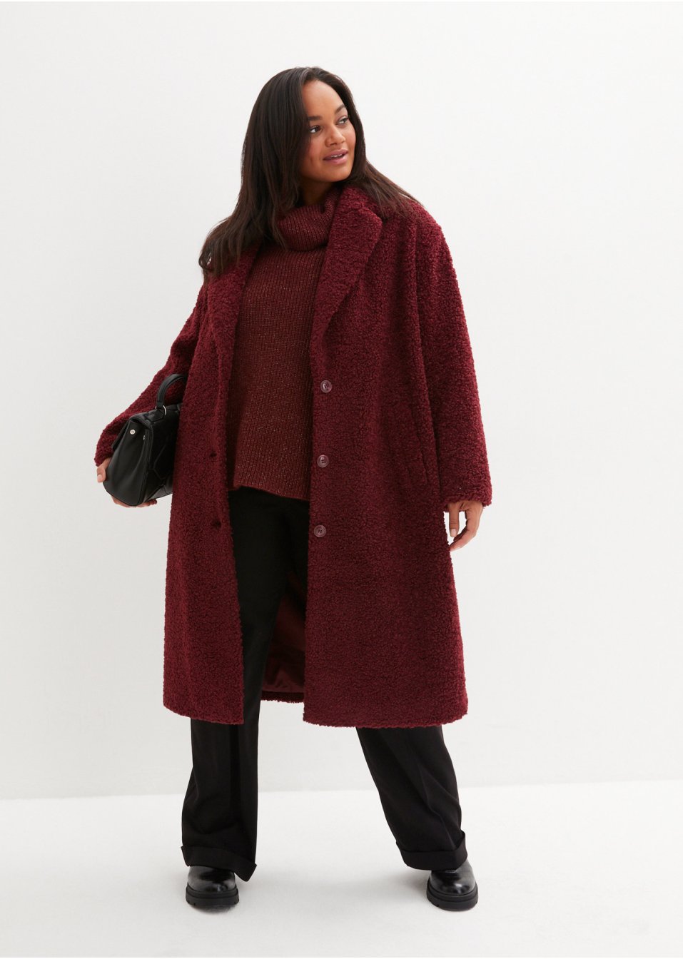 Manteau blazer en synthétique