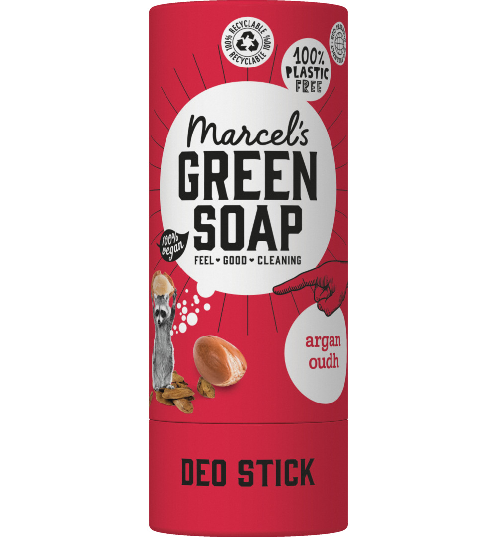 Marcel’s Green Soap Deodorant stick argan & oudh (40 gr)