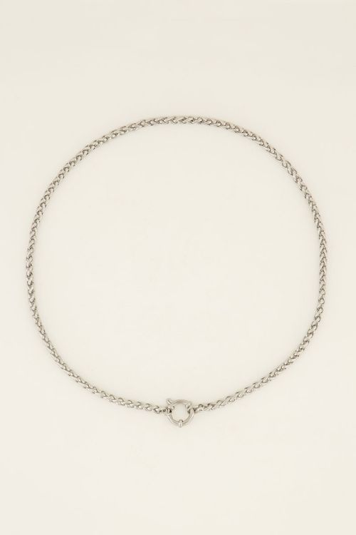 Ketting gedraaid met slotje