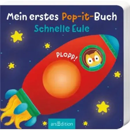 ars Edition Mein erstes Pop-it-Buch – Schnelle Eule