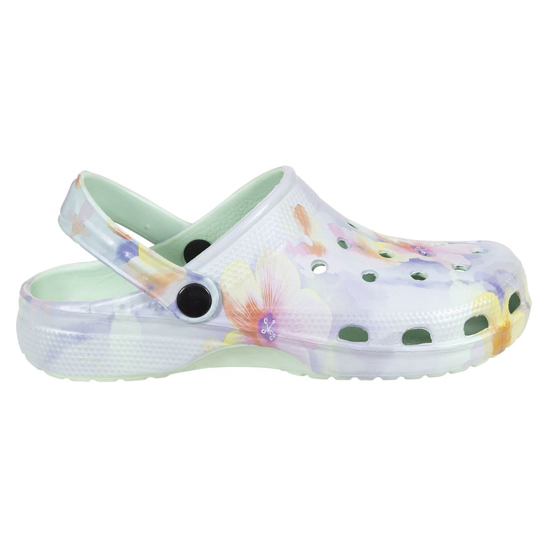 Hippie clog med print