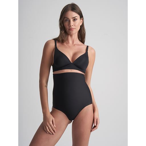 Bye Bra Sculpting High Waist Brief, Black, M