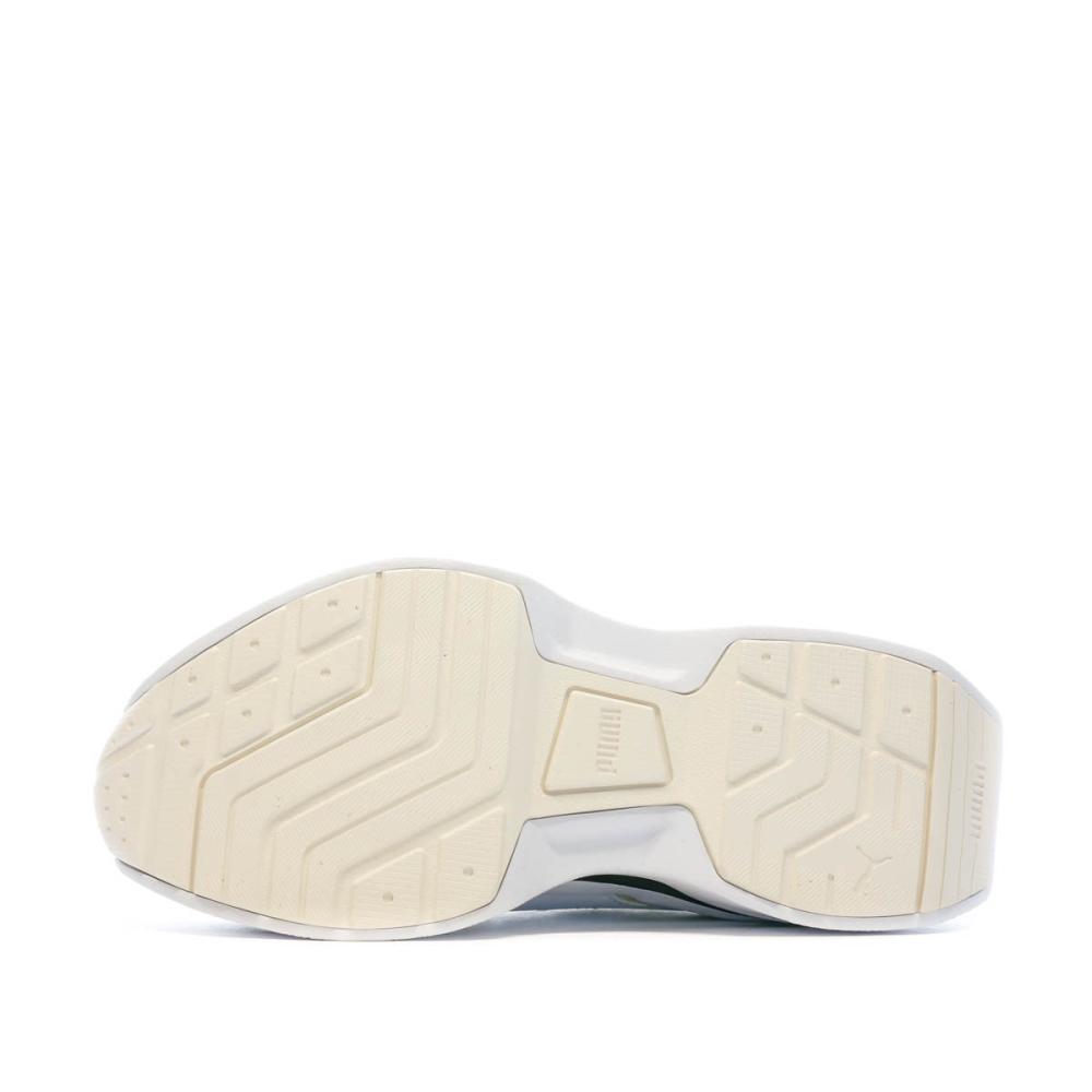 Puma Baskets Blanches/Noires Femme Puma Kosmo Rider