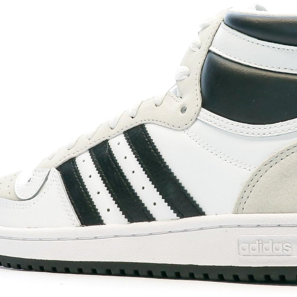 Adidas Baskets Blanche/Gris Homme Adidas Top Ten