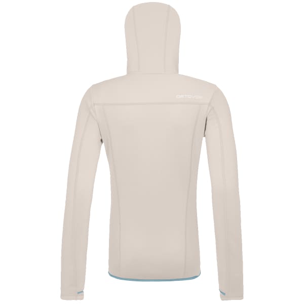 Veste polaire randonnée ORTOVOX FLEECE HOODY W WHITE CHALK