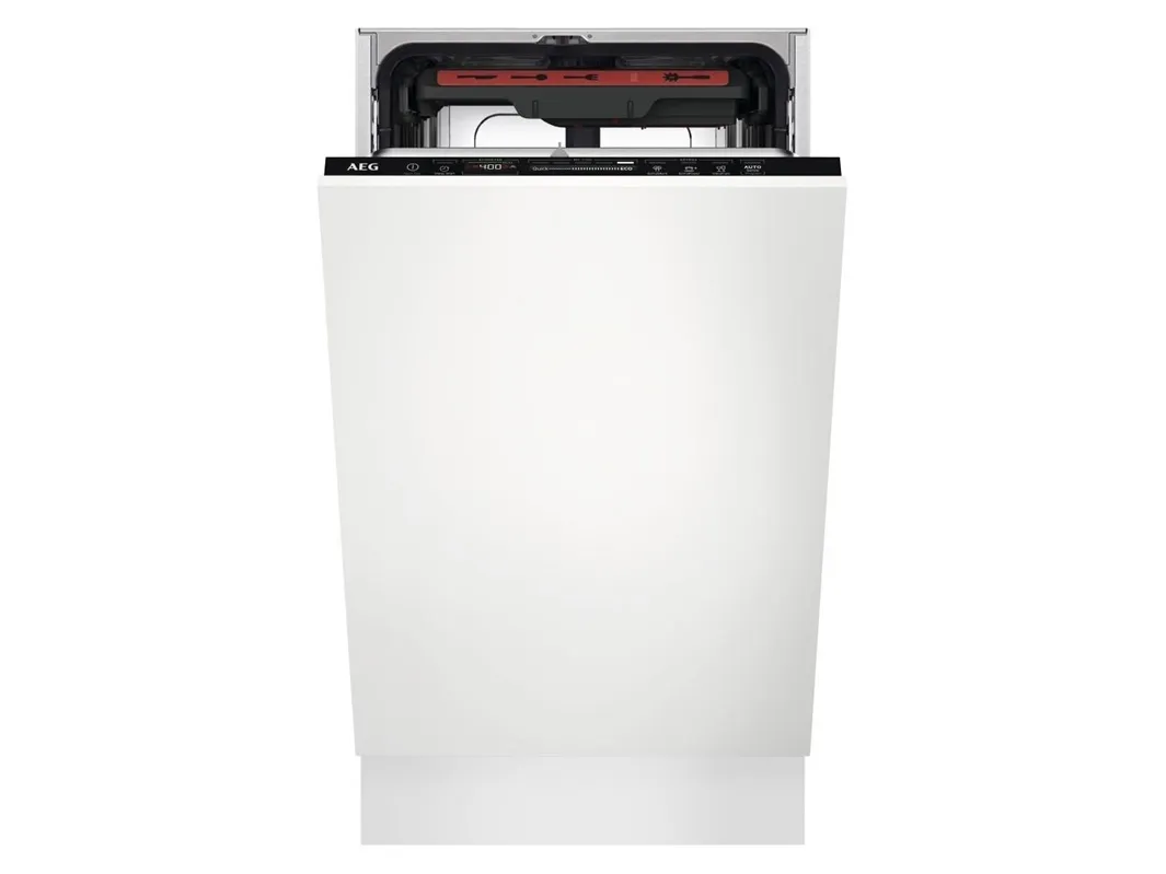 AEG FSE73527P, Fuldt indbygget, Slimline (45 cm), Hvid, 1,5 m, 1,5 m, 1,5 m