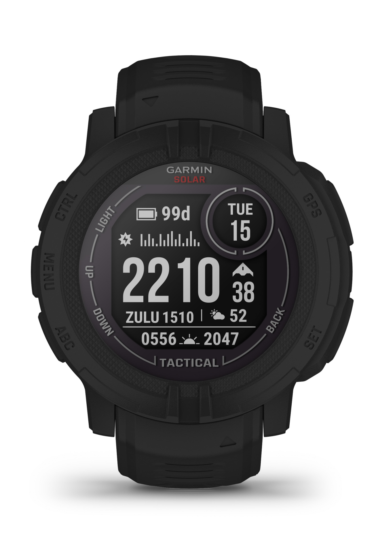Garmin Instinct 2 Solar Tactical Edition Schwarz