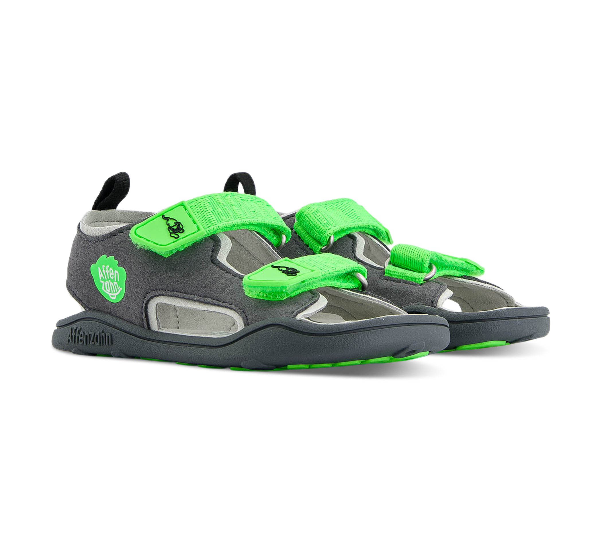 Affenzahn Sandale Vegan Airy Panther grau