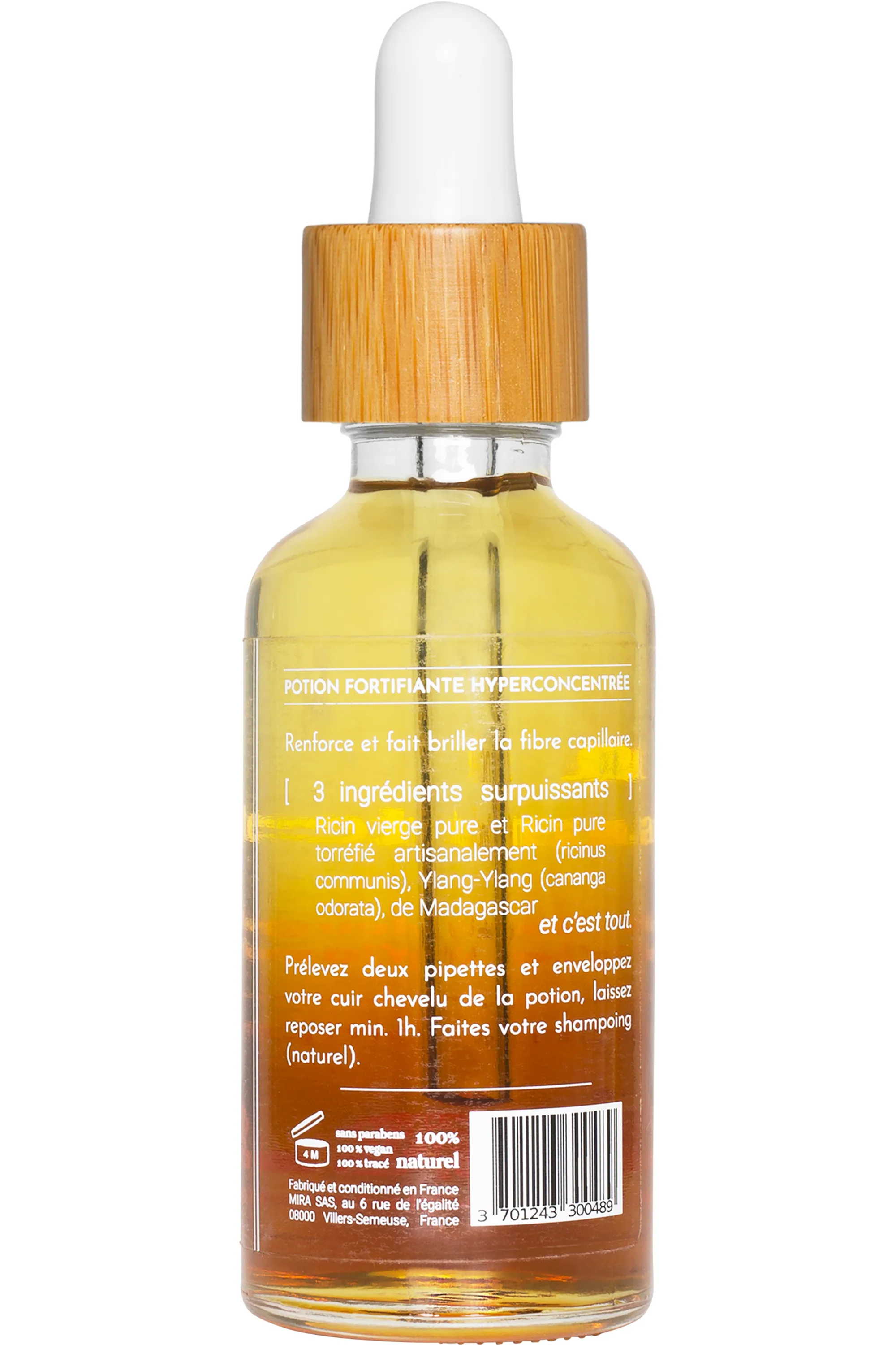 My Mira Huile de soin capillaire Ricin l’enchanteur-50 ml