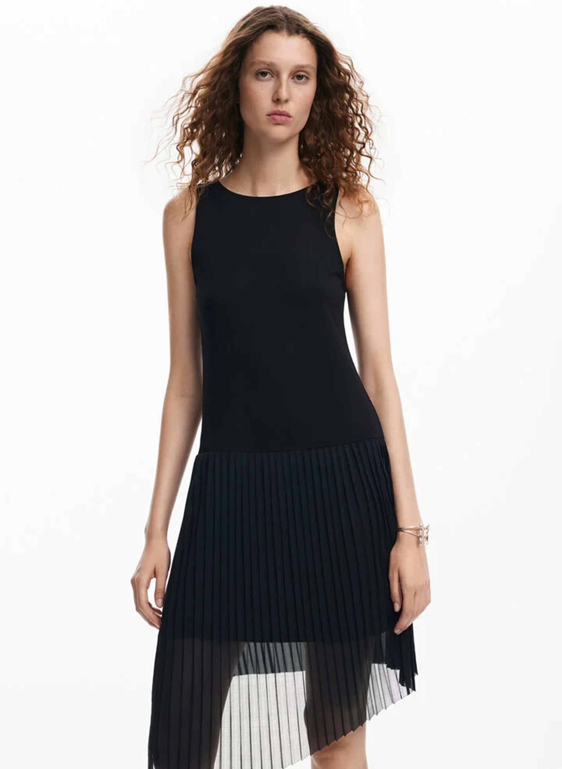 Robe courte oversize| Noir