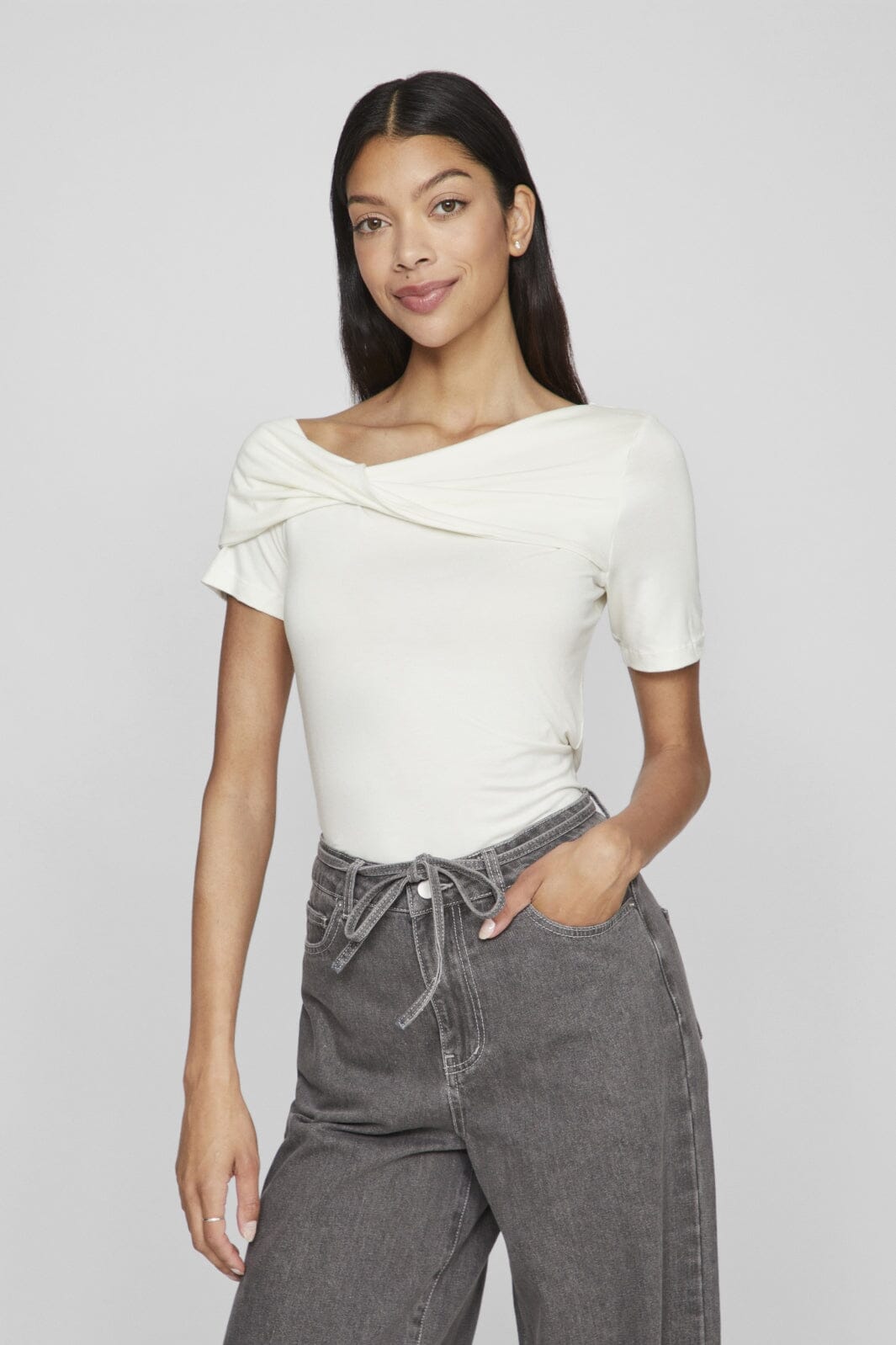 Vila Visuri S/S Twist Top 4729117