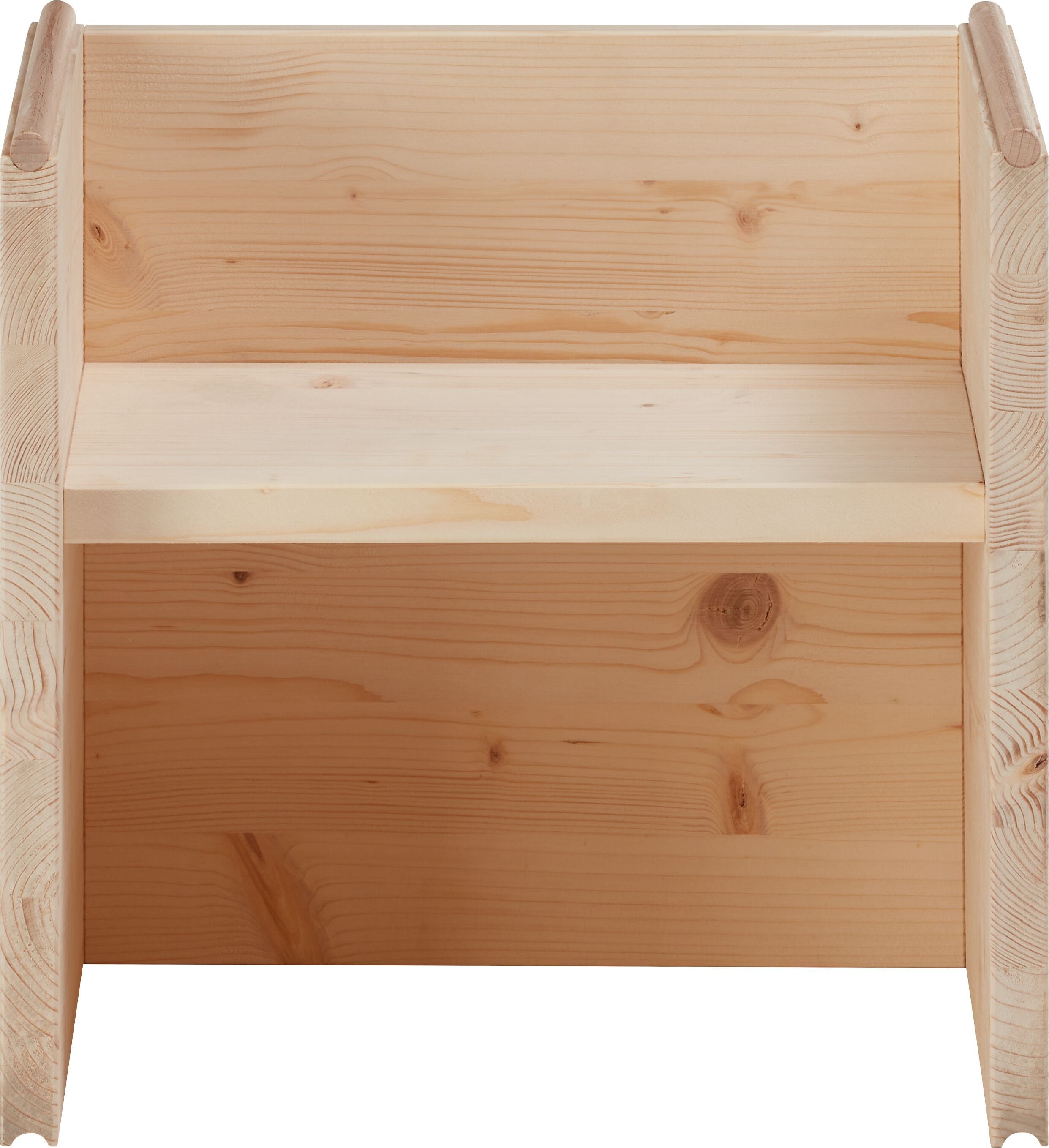 JON Kinder-Stapelstuhl - Natur roh / B: 31.5 cm x T: 29.5 cm x H: 30.5 cm