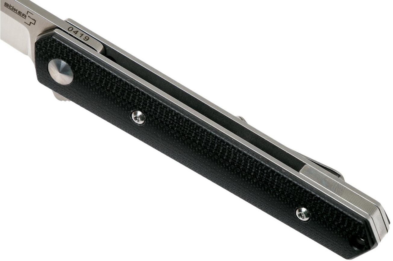 Böker Plus Kwaiken Mini Flipper G10 D2 01BO268 zakmes, Lucas Burnley design