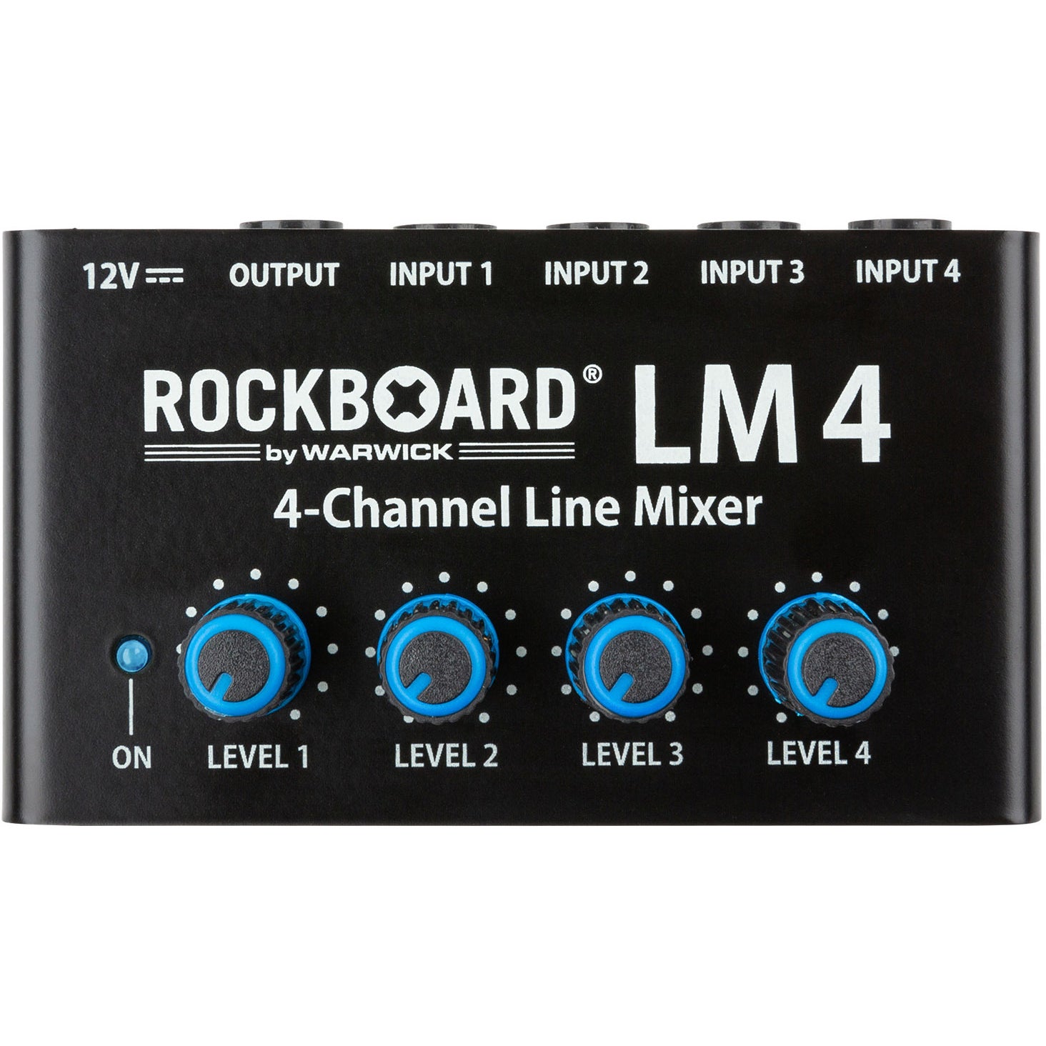 RockBoard LM 4 4-kanaals line mixer