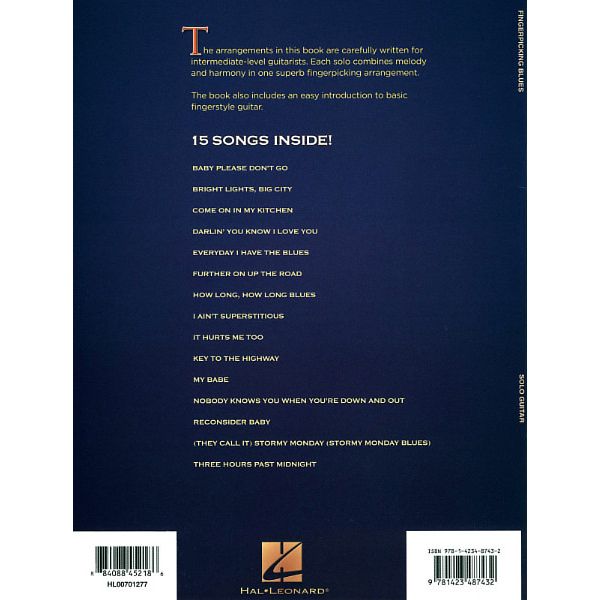 Hal Leonard Fingerpicking Blues