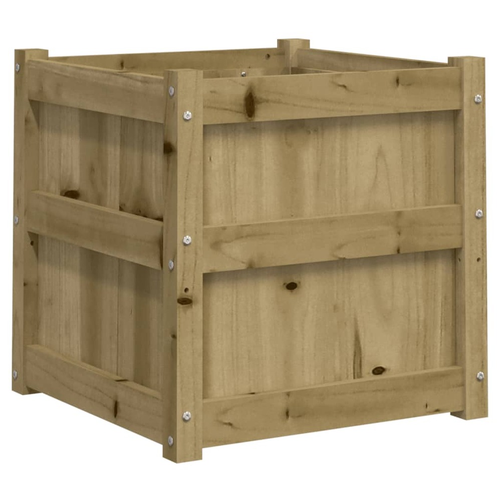 Jardinières 2 pcs bois de pin imprégné