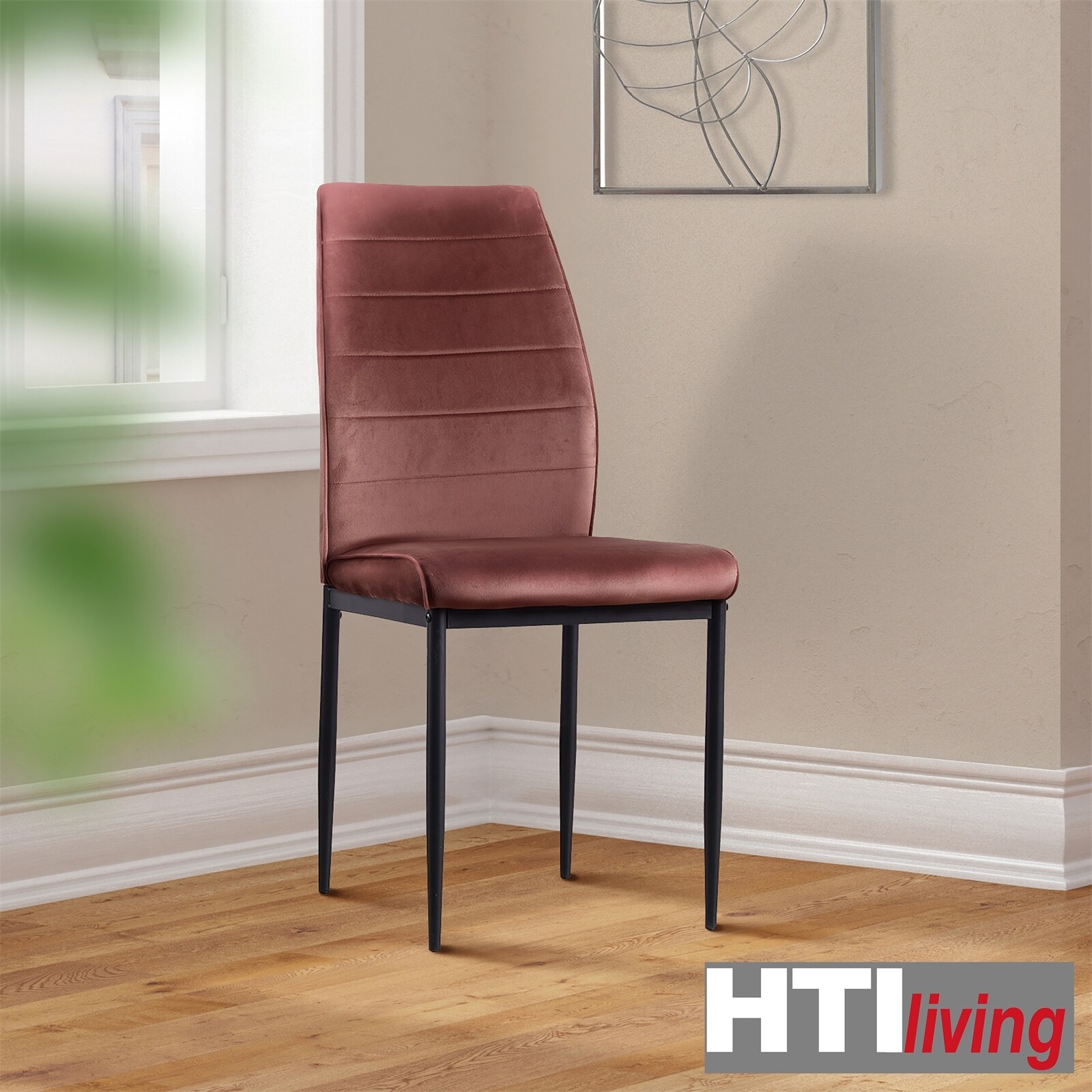 HTI-Living Stuhl Madison Velvet Braun
