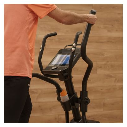 Vélo Elliptique BH Vanquish Multimedia - Kinomap et Zwift - inertie 35kg - foulée 51cm - moniteur multimedia