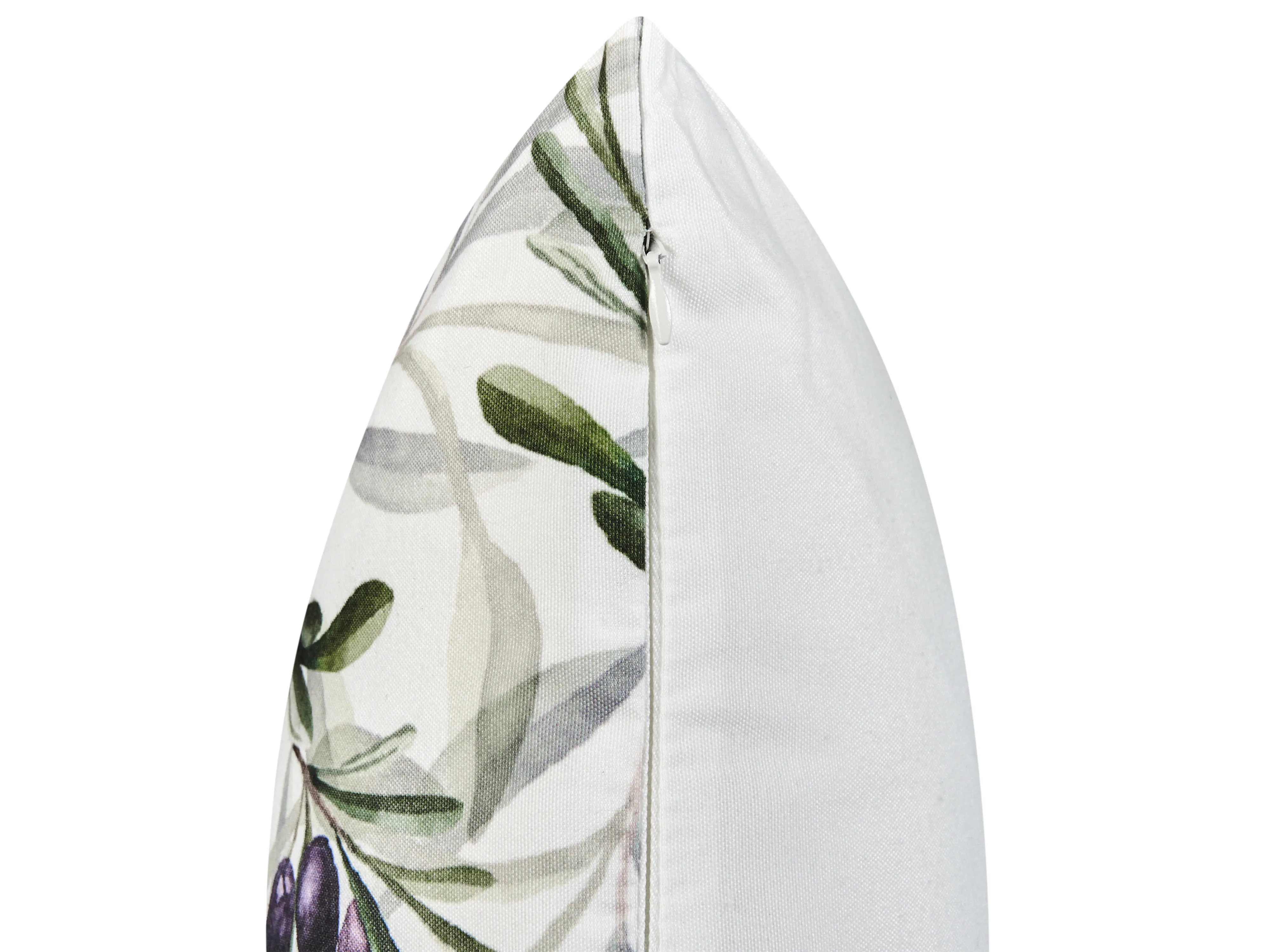 Set van 2 tuinkussens TRANQUI bladpatroon 45 x 45 cm Meerkleurig