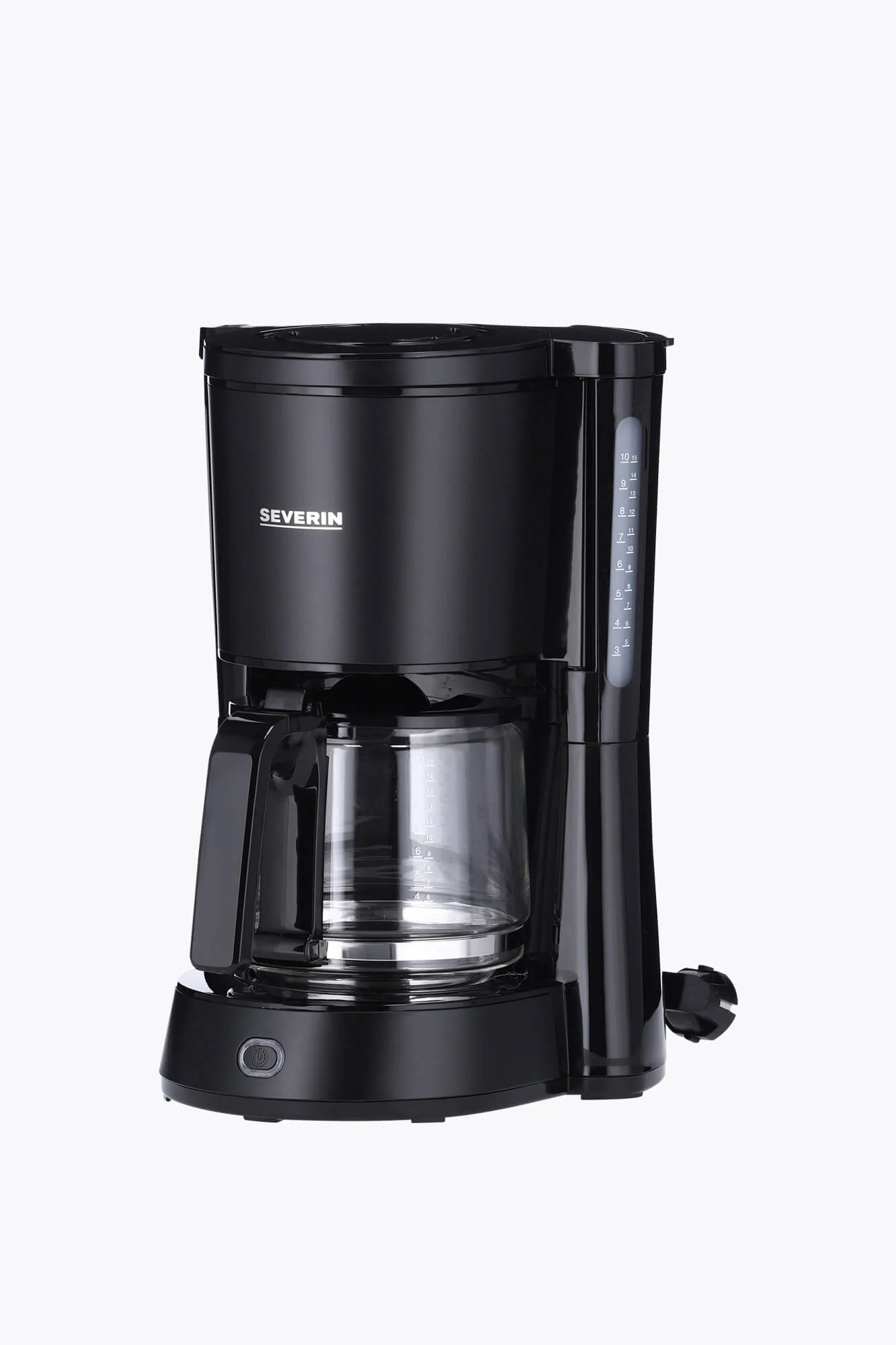 Severin Filterkaffeemaschine KA9554, Schwarz Matt